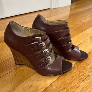 Brown Franco Sarto heels